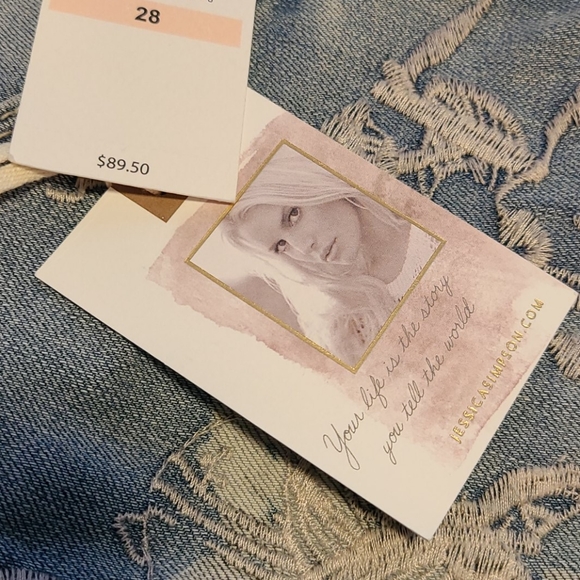 JESSICA SIMPSON kiss me jeans NWT - Picture 7 of 7